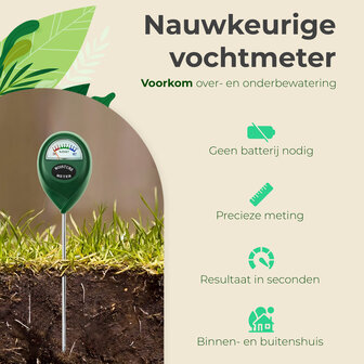 Watermeter - Hygrometer - Vochtmeter planten - Sunnytree - 2